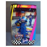 Barbie Collectors Edition 50th Anniversary Nascar Barbie Doll In Original Packaging And Limited Edit