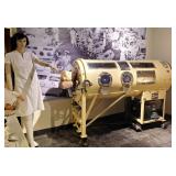 1940s Emerson Respirator Iron Lung, Model # RCF, Includes Patient And Nurse Mannequins And Informati