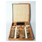 Early 1900s Austrian Oculist Set In Wooden Storage Box
