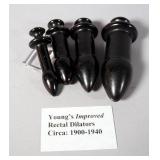 Youngs Improved Rectal Dilator Set, Qty 4