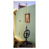 T. M. Crutcher Dental Depot Antique Foot Operated Dentist Drill, Circa 1900