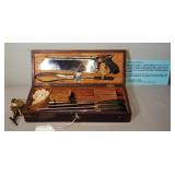 Civil War Era Complete Field Surgical Set In Wood Storage Box