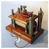 Antique Electromagnetic Machine Quack Medical Device, Marked James How Of London
