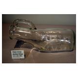 Vintage Glasco 32oz Molded Glass Male And Female Urinals