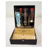 Vintage Eli Lilly Urine Sugar Test Kit In Hard Plastic Storage Case