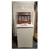 Custom Built Podium Display Case, 67.5" x 26" x 26"