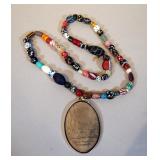 President George Washington Peace Medal With Trade Beads, Circa 1795, U.S. Governement