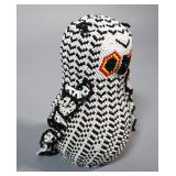 Apache Indian Beaded Owl Fetish, Circa 1940
