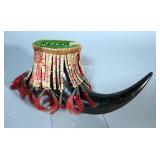 Sioux Indian Buffalo Horn Medicine Cup, Circa 1880