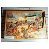 Park Davis & Company Promotional Poster "Western Doctor", Circa 1930, 32" x 23" x 4"