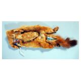 Arikara Indian Otter Medicine Bag, Circa 1848, 10" Long