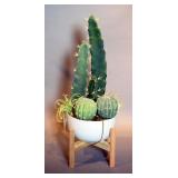 Artificial Floral Arrangements, Various Styles, Qty 4