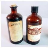 Medicine Bottles Various Manufacturers And Sizes, Qty 5