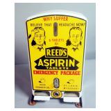 Reeds Aspirin Tablets Metal Vending Machine,14.5" Tall