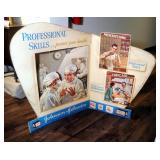 Cardboard Advertising Sign Johnson & Johnson "Professional Skills", 40.5" x 55.5"