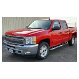 2012 Chevrolet Silverado Pickup Truck, V8, 5.3L, Odometer Reads 87,521, VIN # 1GCPKSE74CF215912