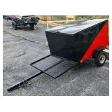 2012 Changzhou Nanxiashu 42798 Assembled Harbor Freight Kit Trailer, Lockable Box Is Approx 48" x 40