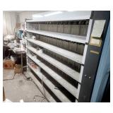 Fillon Technologies Paint Mixing Station And Scale, Holds 72 Quarts And 24 Gallons, 88"W x 80"H x 21