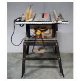 Ryobi 10" Table Saw On Stand, With Safety Goggles