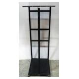 Contemporary Retail Clothes Rack, 58.25" H x 24" W x 20" D