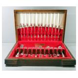 Wm Rogers & Son Flatware, Approx 47 Pieces In Tarnish Resistant Chest