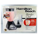 Hamilton Beach Blender Chef 10 Speed Blender, NIB