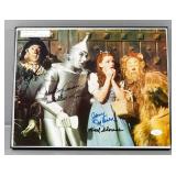 Wizard Of Oz Photo, Framed 11" x 14", Signed By Munchkins Mickey Carroll, Jerry Maren And Karl Slove