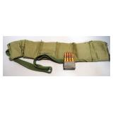 30-06 Ammo 8-Round Clips, Approx 42 Rds In Bandolier, Local Pickup Only