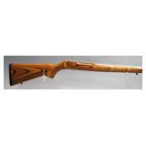 Wood Rifle Stocks, Unknown Models, Qty 2, 1 Has Ruger Butt Plate