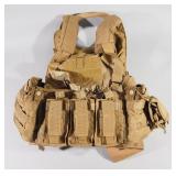 London Bridge Trading Co Modular Sentinel Plate Carrier Vest LBT-6094R-XL With Plates