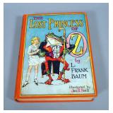 The Lost Princess Of Oz By L. Frank Baum, 1st Edition (c. 1940 printing) By The Reilly & Lee Co., Il