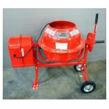 Central Machinery 1-1/4 cu ft Electric Cement Mixer