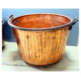 Copper Kettle, 20" High x 28.5" Diameter