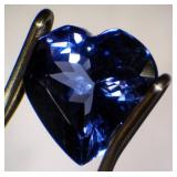 Loose Heart Shape Gemstone, Believed To Be Tanzanite, Approx .29 g (1.3 ct)