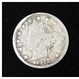 Mercury Dimes, Qty 12, Buffalo Nickels, Qty 5, Barber Nickel, Qty 1, And Wheat Pennies, Qty 12