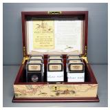 Danbury Mint Pony Express Coin Set, Includes 8 Proof State Quarters (Each 90% Silver), 1 Silver Comm