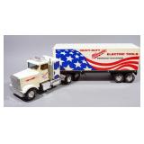 Nylint Freightliner Milwaukee Tools Pressed Metal Conventional Cab 18-Wheeler, 24.5" Long