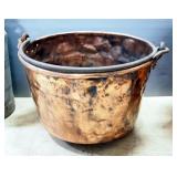 Copper Kettle, 17" H x 22.5" Dia