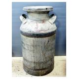 Metal Milk Can, 24" High