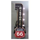 Phillips 66 Marque LED Double Sided Dimensional Sign, 30" H x 9" W x 4" D