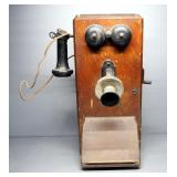 Stromberg Carlson Telephone Mfg Co Antique Wall Phone