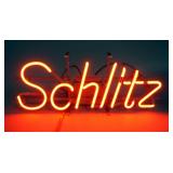 Schlitz Neon Light, Powers On