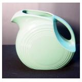 Fiestaware Sea Mist Green Pitcher, 7" Tall