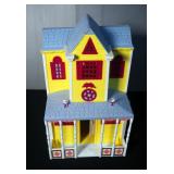 Vintage 1980 Fisher Price Little People Play Family Tudor House #952 Dollhouse, Sesame Street Store 