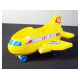 Vintage Fisher Price Little People Play Family Airport #996, Fisher Price #2558 Airport, And Shelcor