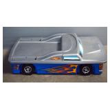 Hot Wheels Toy Cars And Race Track Tote On Wheels, 8" x 18" x 30" Length, Includes 06 1St Edition Po