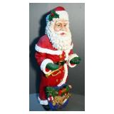 Resin Santa Claus Statue, 36.5" Tall