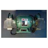 K&F Electric Bench Grinder , Model #BG-6, 3/4HP, Powers On