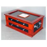 The Complete 20Th Century Half Dollar Treasury Lockable Chest, 5.25" x 13" x 8", And Uncirculated Cl