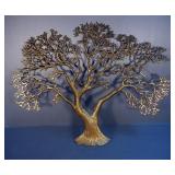 Decorative Crafts Inc. Hand Crafted Brass Tree of Life, 26" x 35"